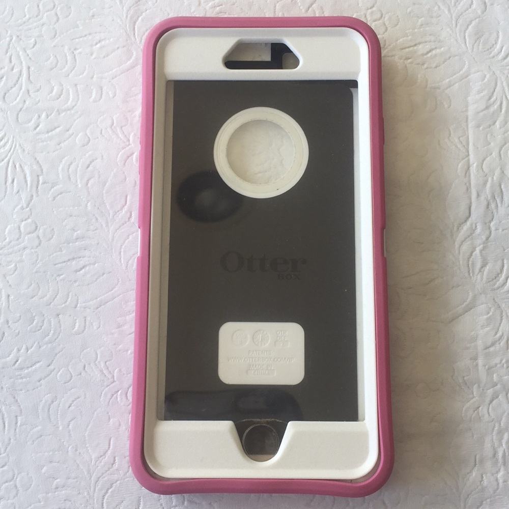 Hot pink Otter Box for Iphone 6 Plus